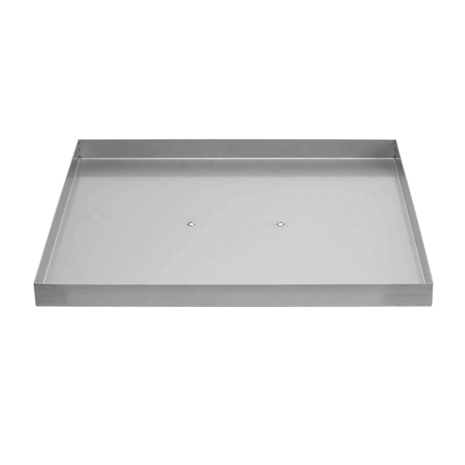 Celestial Fire Glass Stainless Steel Fire Pit Lid for Square Fire Pits