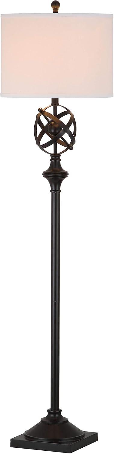 Franklin 60 Inch H Armillary Floor Lamp - Oil Rubbed Bronze (Black) - Safavieh