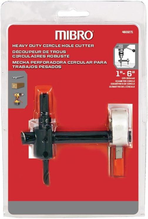 MIBRO 460271 Adjustable Circle Hole Cutter