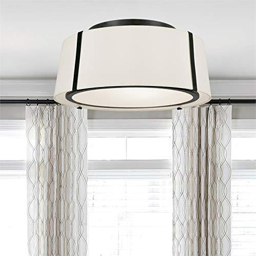 Crystorama Fulton 3 Light Matte Black Semi Flush Mount