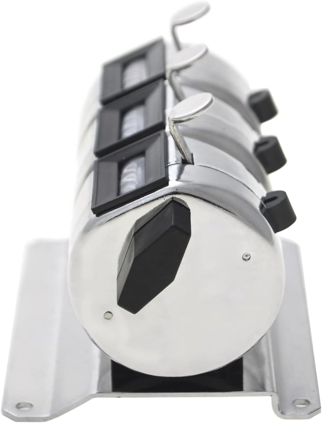 Toptie 3-Unit Desktop Tally Counter, Counter Clicker with Base, for Event, People, Inventory