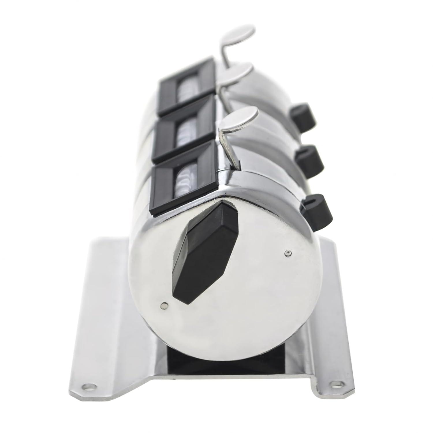 Toptie 3-Unit Desktop Tally Counter, Counter Clicker with Base, for Event, People, Inventory