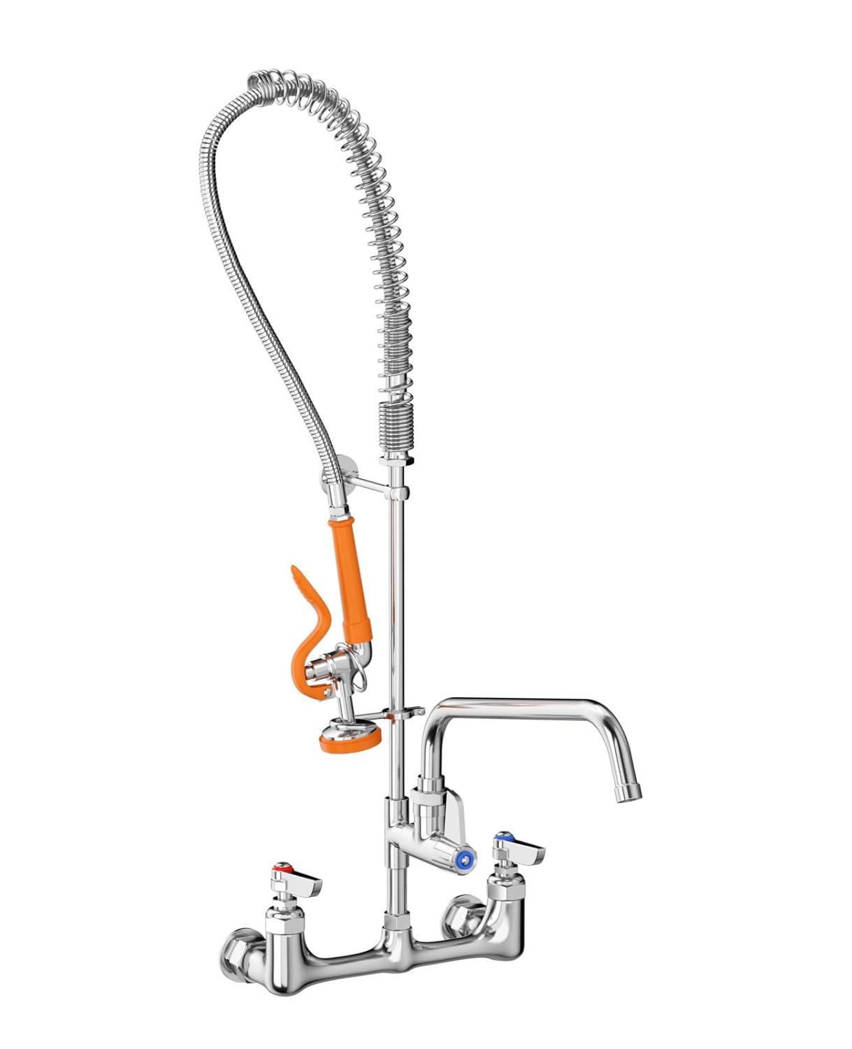 iVIGA Commercial Kitchen Faucet with Pre-Rinse Sprayer 36 Inch 2314300C-36-WF