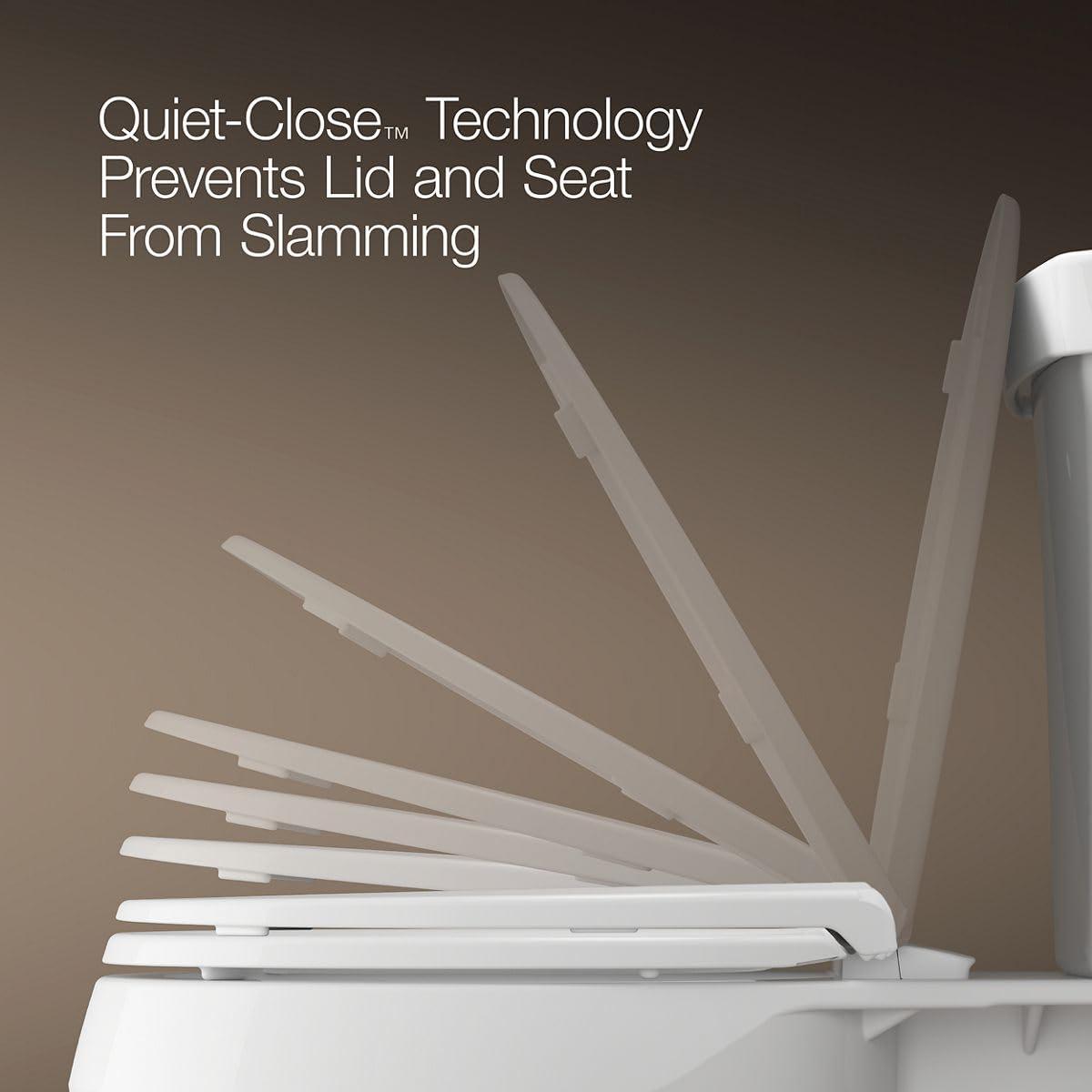 Rutledge® Quiet-Close with Grip-Tightelongated Toilet Seat