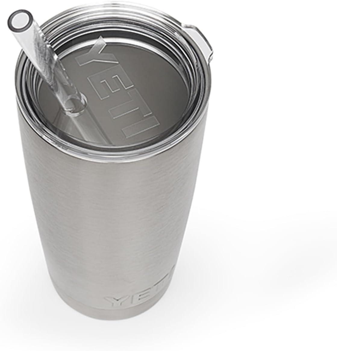 Clear Shatterproof Straw Lid for 20 oz Tumblers