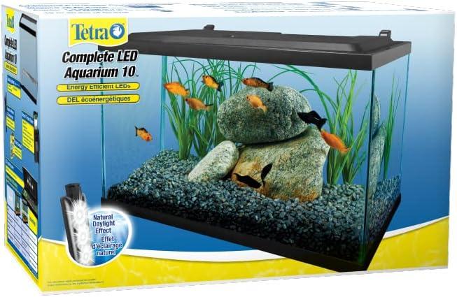 Tetra 10 Gallon Glass LED Aquarium Kit