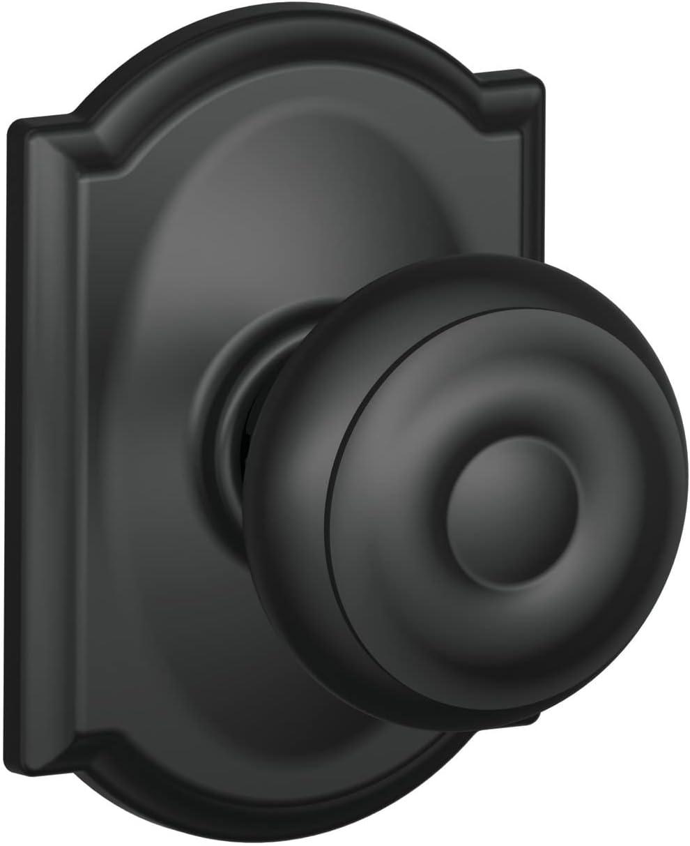 Georgian Passage Knob with Camelot Trim