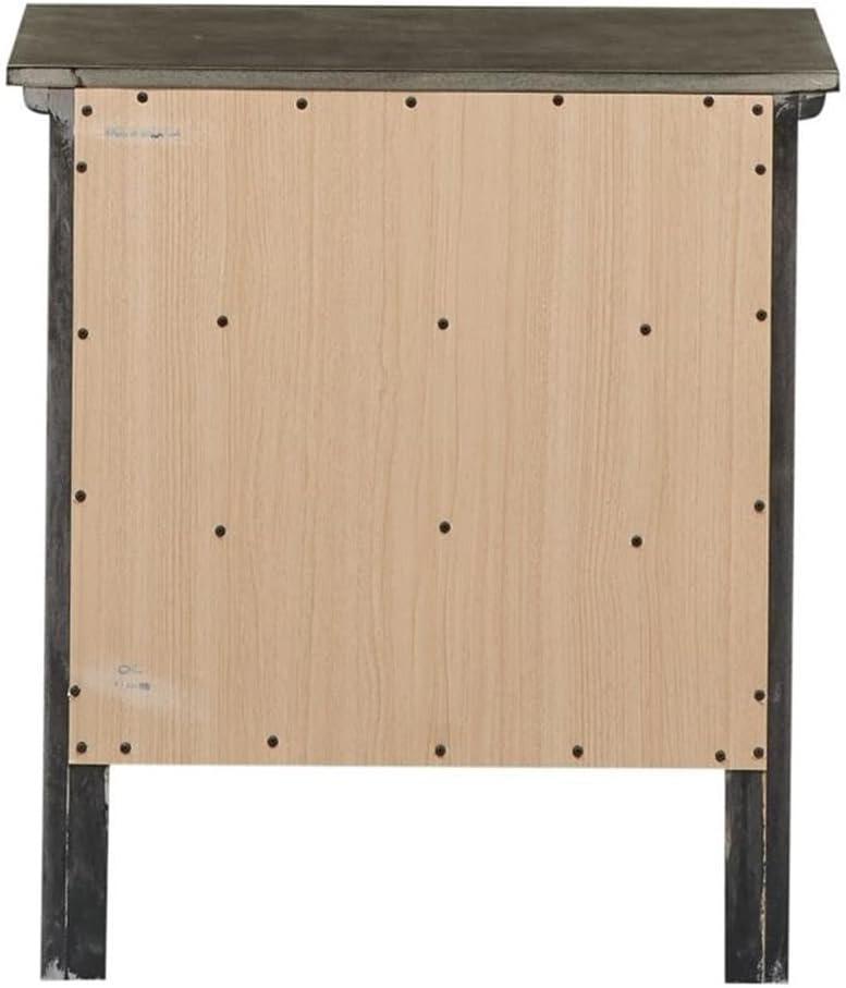 Hammond 3 - Drawer Nightstand Bed Side Table Wood Nightstand Small Bedside Table And Dresser