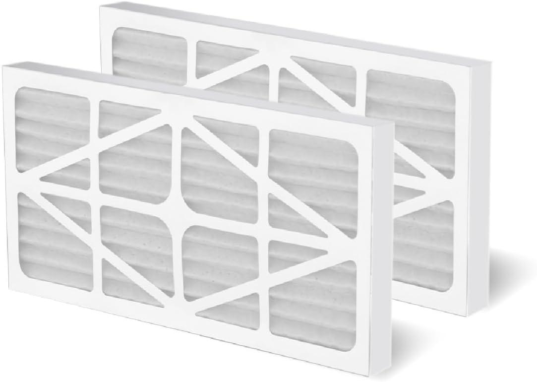 POWERTEC 5-Micron White Air Filtration Replacement Filters, 2-Pack