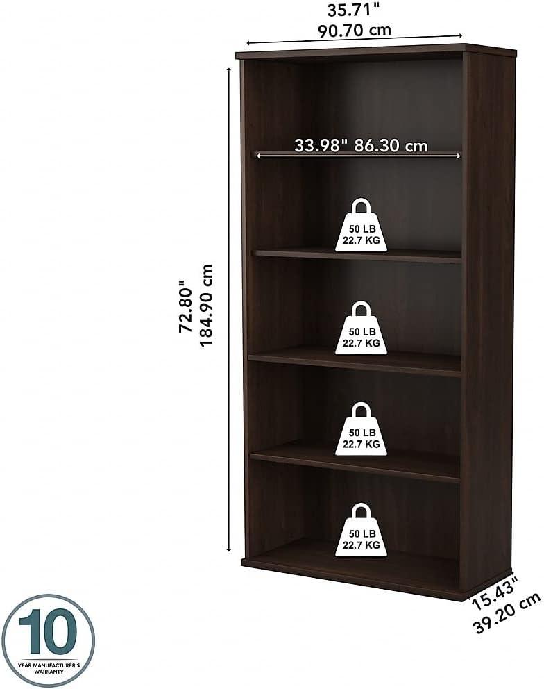 Studio C 73" H x 36" W Bookcase