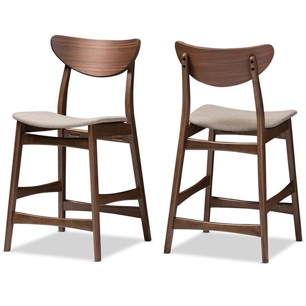 Latina Upholstered 17.55'' Counter Stool