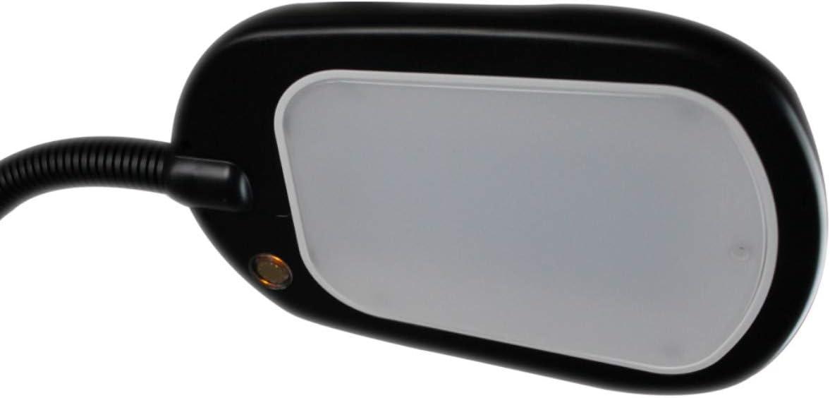 LED Floor Lamp Bright Reader Natural Daylight Full Spectrum Black SLIMMER DESIGN