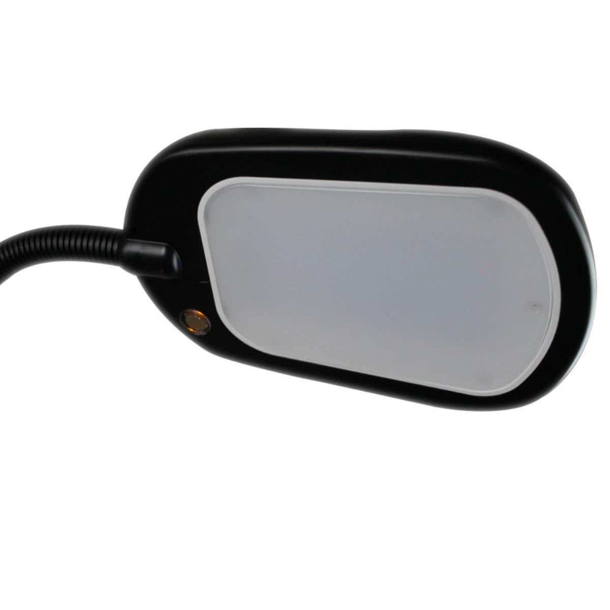 LED Floor Lamp Bright Reader Natural Daylight Full Spectrum  Black SLIMMER DESIGN