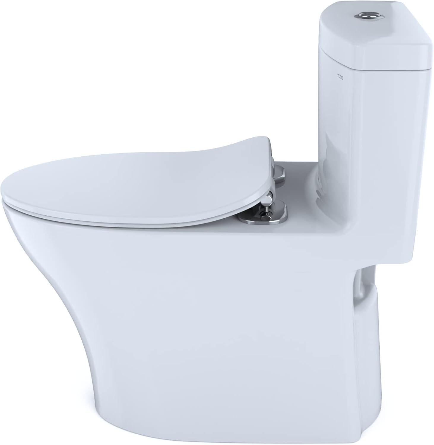 Aquia® Dual-Flush Elongated One-Piece Toilet with Tornado Flush (Seat Included)