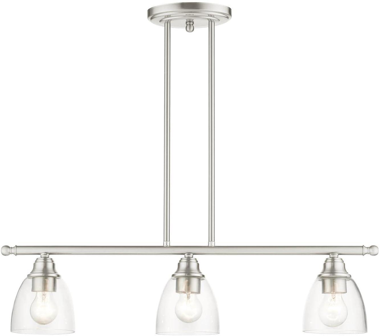 Livex Lighting Montgomery 3 - Light Chandelier in  Brushed Nickel