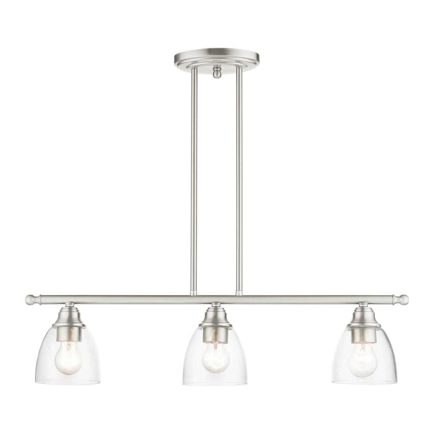 Livex Lighting Montgomery 3 - Light Chandelier in  Brushed Nickel