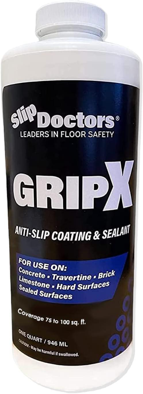 GripX Clear Anti-Slip Coating and Sealant for Concrete and Stone