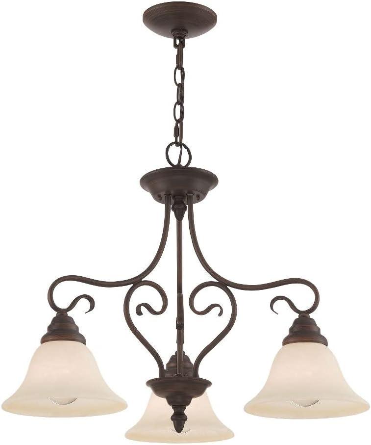 Livex Lighting Coronado 3 - Light Chandelier in  Brushed Nickel