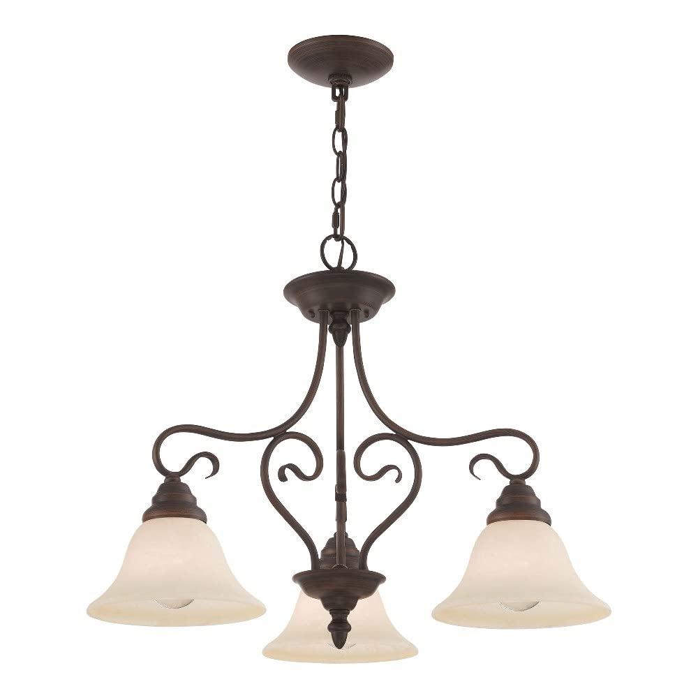 Livex Lighting Coronado 3 - Light Chandelier in  Brushed Nickel
