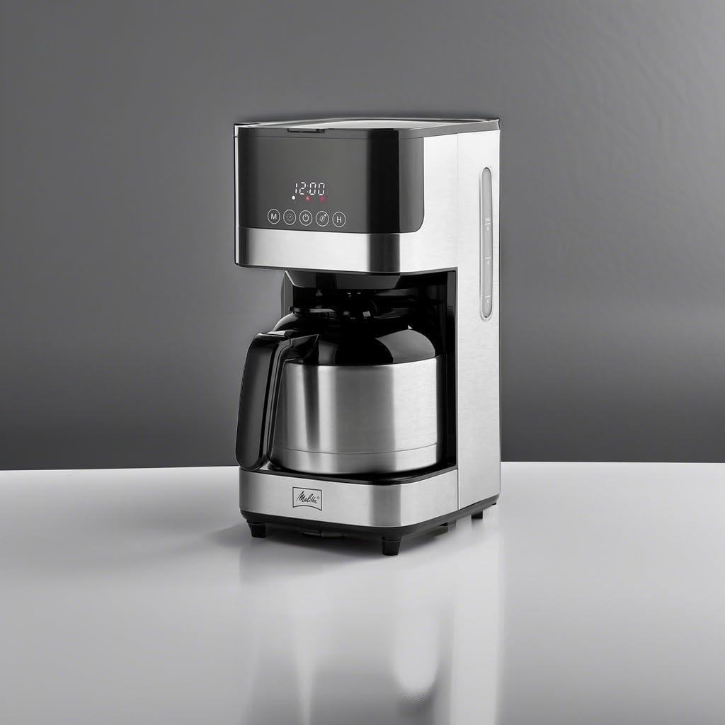 Melitta Aroma Tocco 8-cup Drip Coffee Maker With Thermal Carafe And Touch Control Display