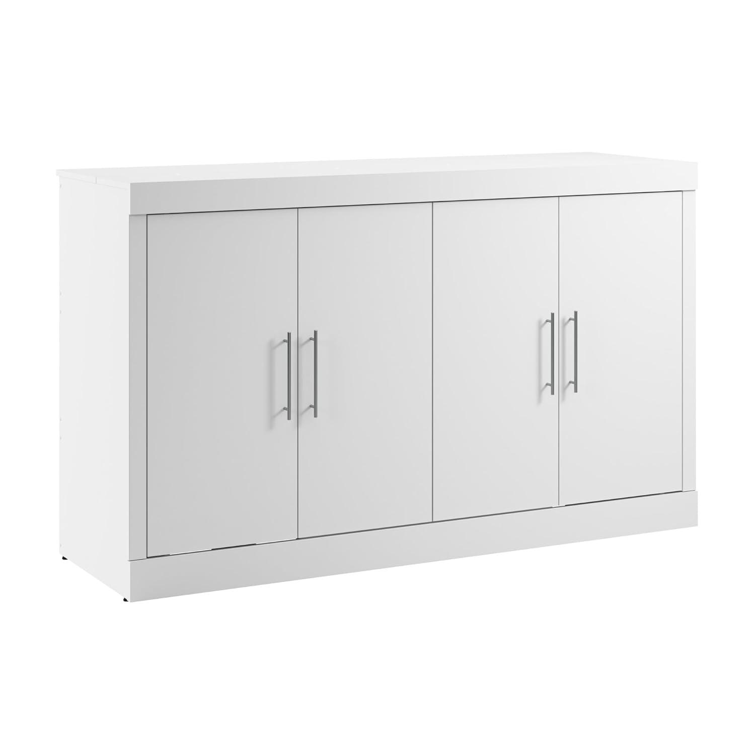 Bestar Murphy Cabinet Bed With Mattress