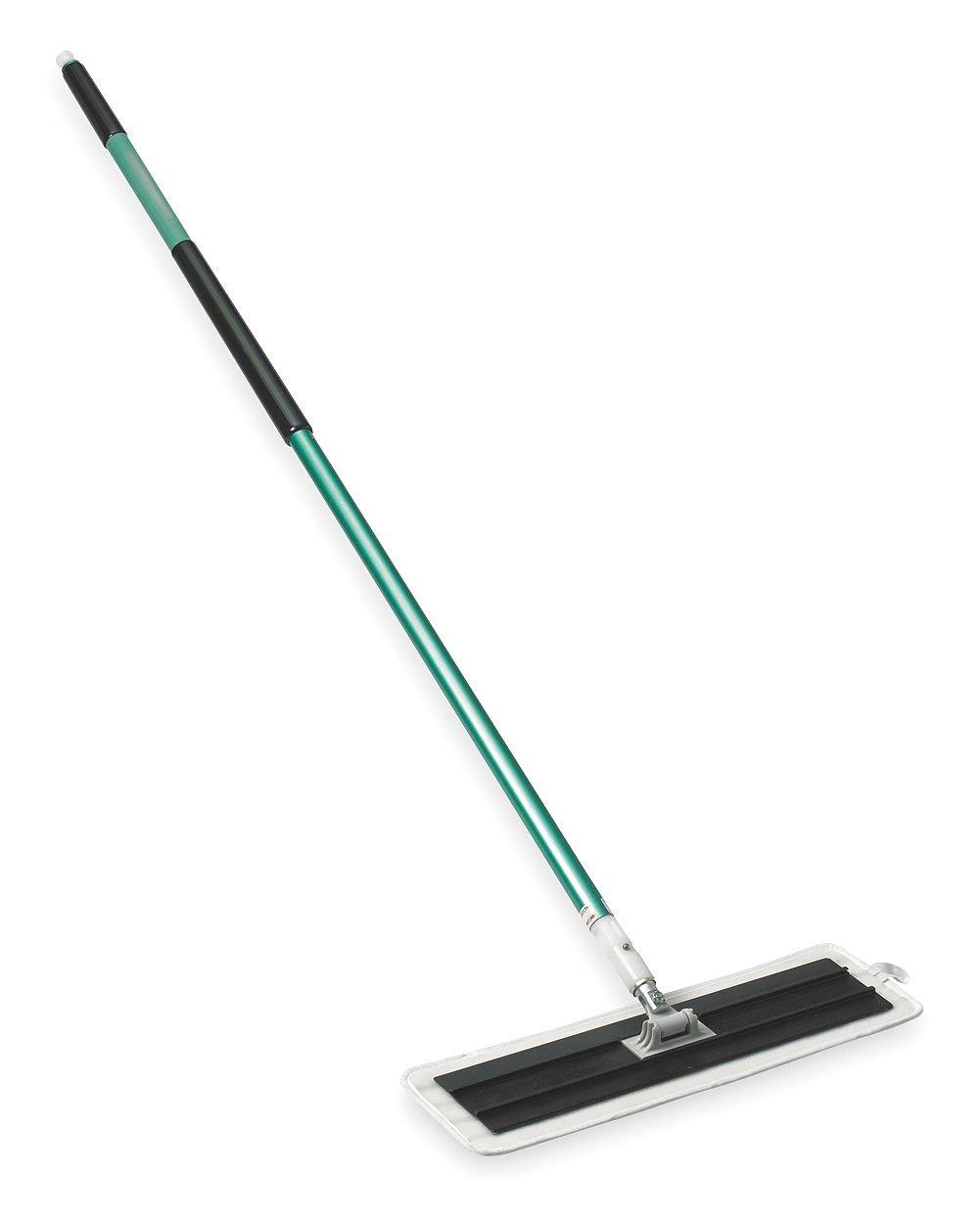 3M Easy Scrub 16" Green and Black Microfiber Flat Mop