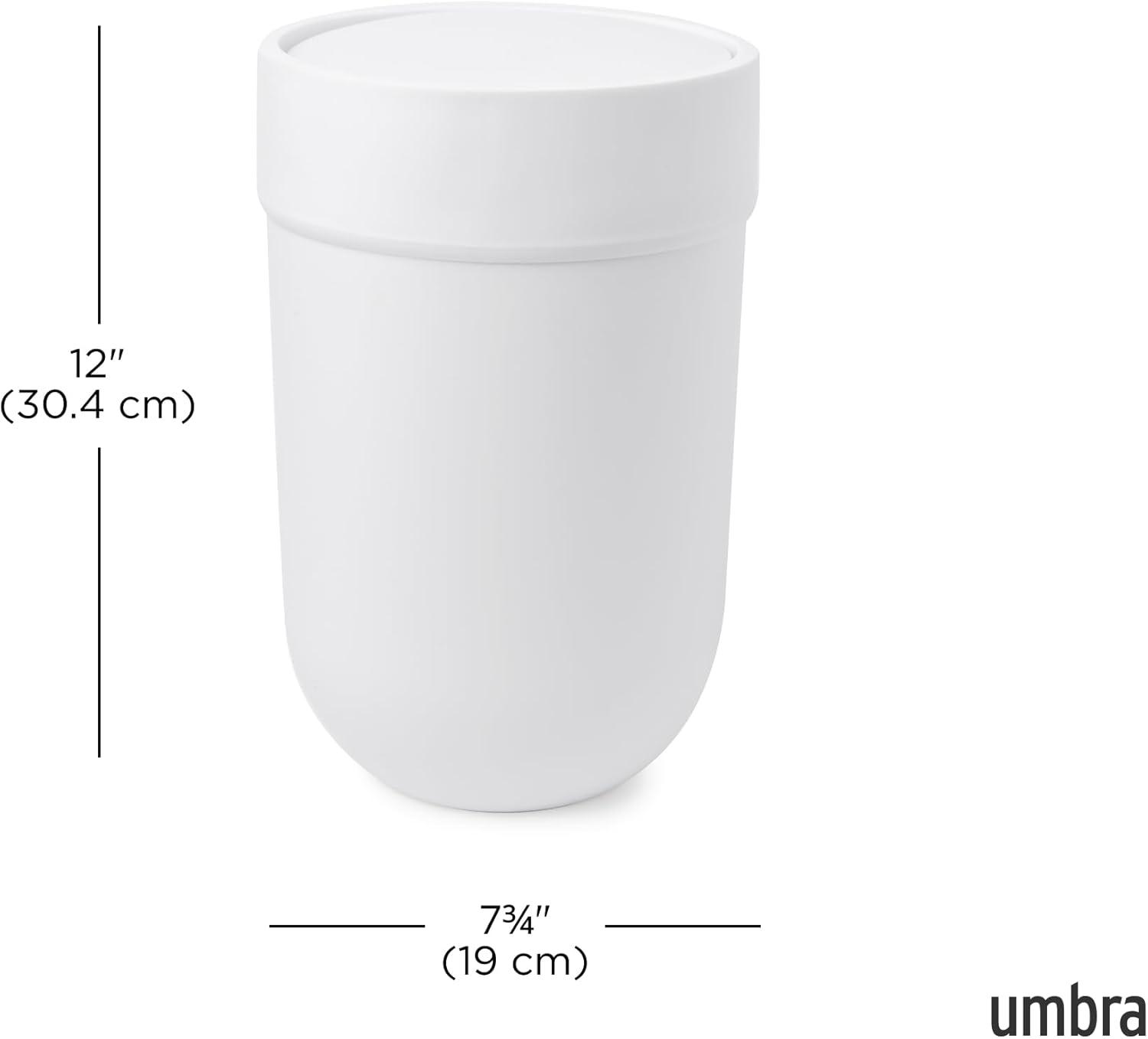 Touch Lidded Waste Can