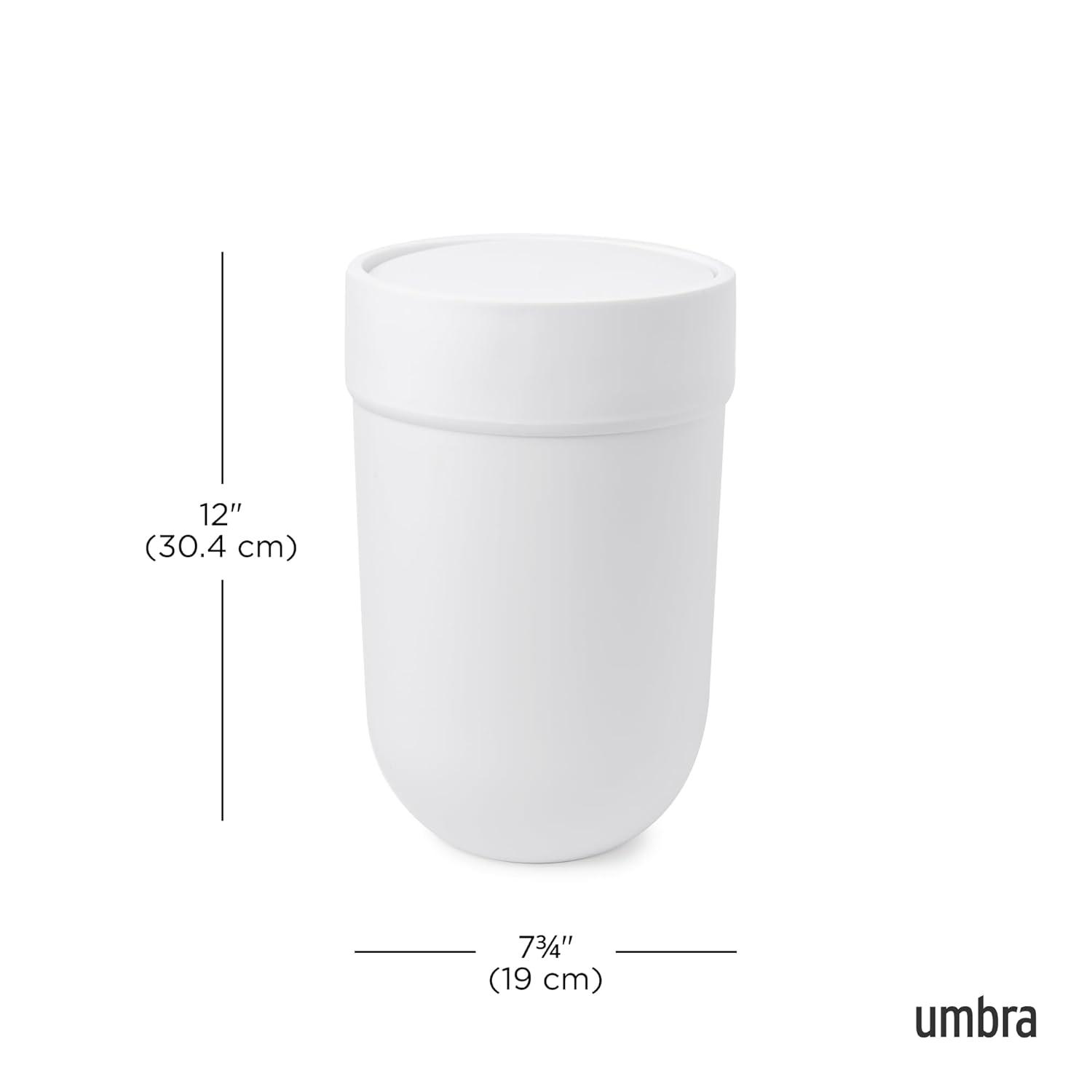 Touch Lidded Waste Can