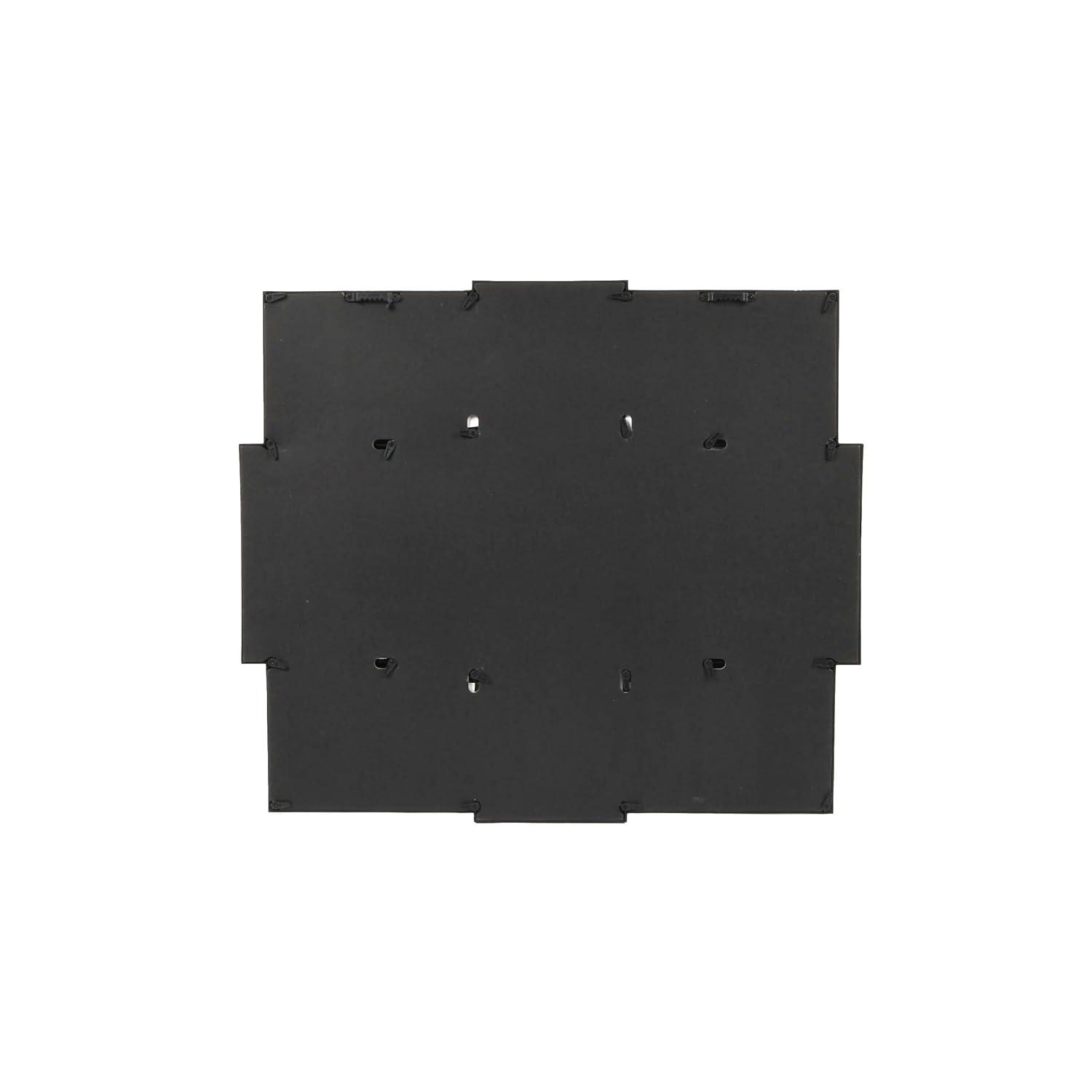 Prinz 8-Opening Letterboard Wall Collage Picture Frame, Holds Multi-Sized Photos, Black
