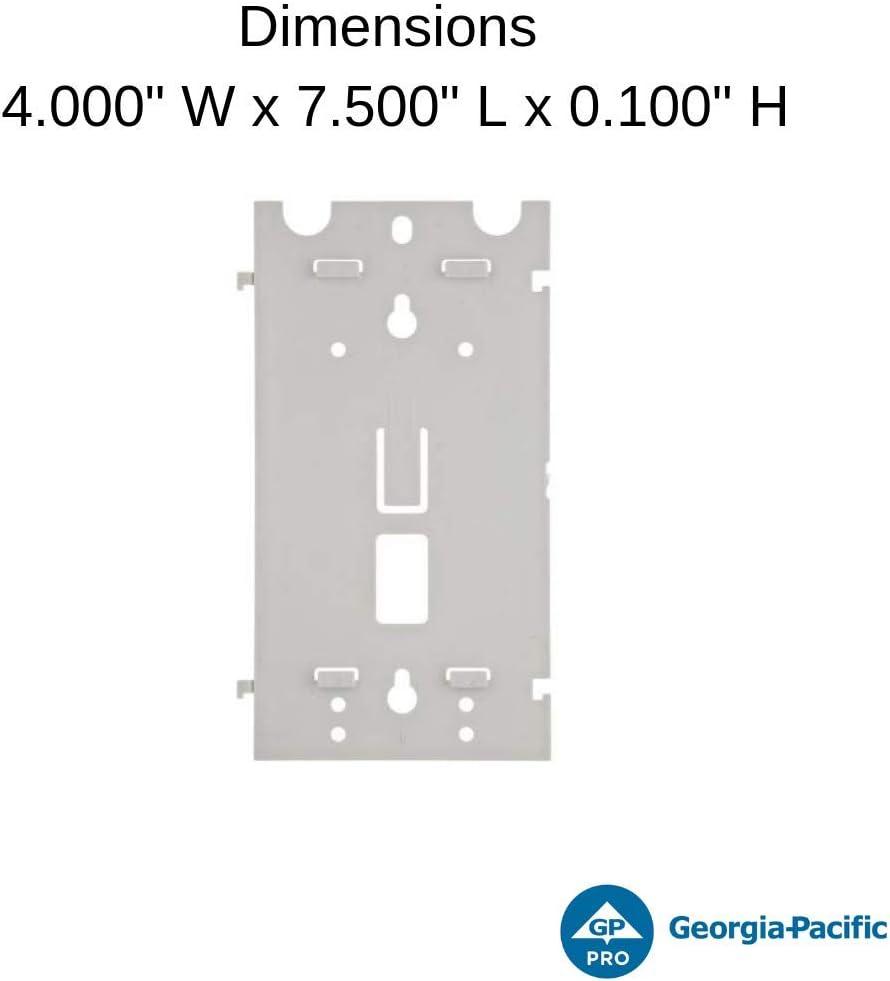 Georgia-Pacific Mounting Bracket,1/8" L,Gray,54019 54019