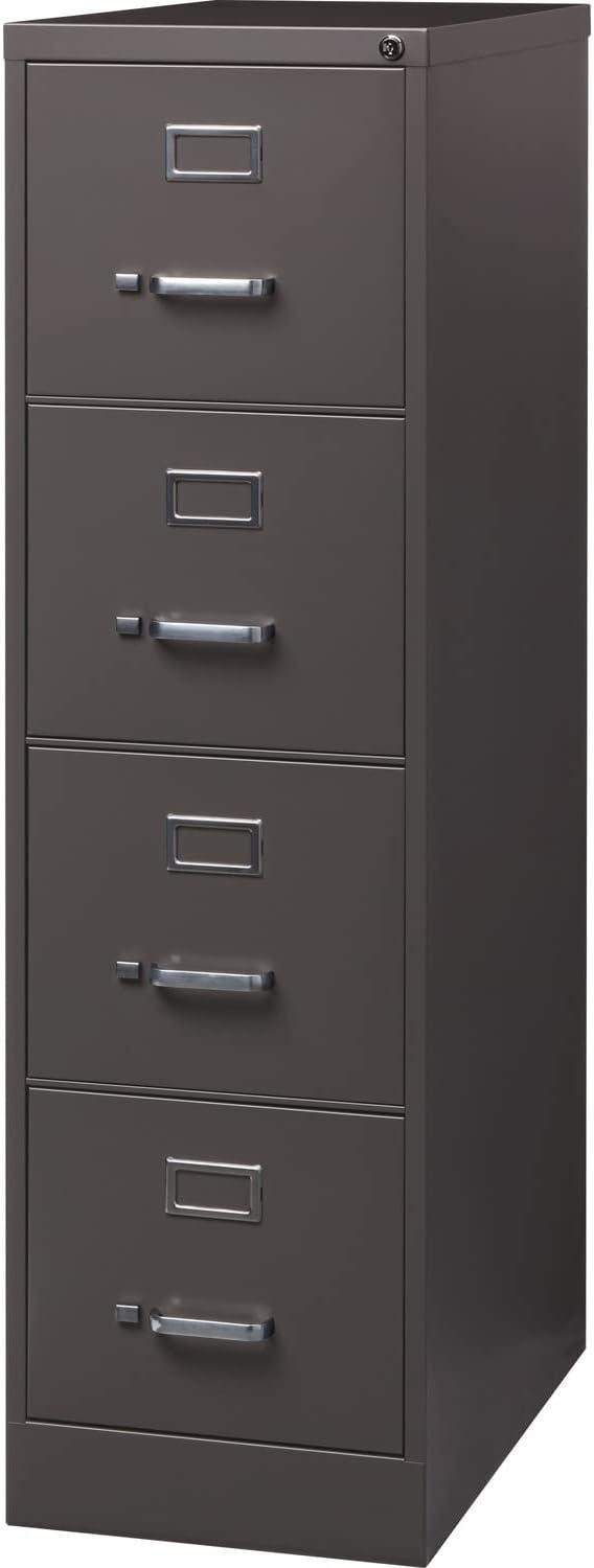 Fortress Medium Tone 54.6" Steel 4-Drawer Vertical File Cabinet