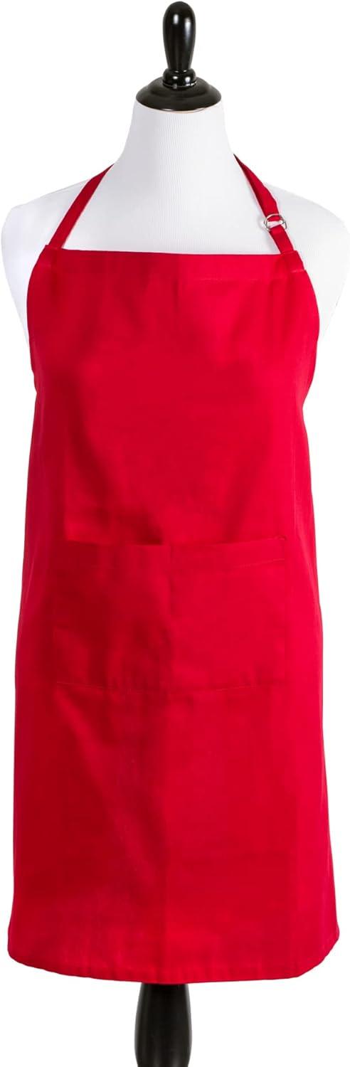 Design Imports  Chino Chef Apron Tango Red