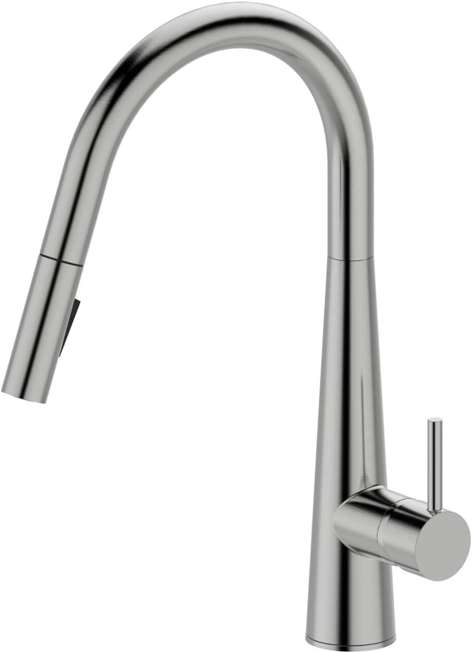 Transolid Retreat Pull Out Single Handle Kitchen Faucet