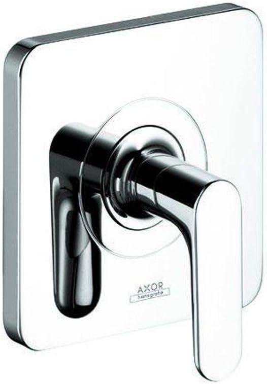 Modern Brushed Nickel Shower Faucet Trim with Lever