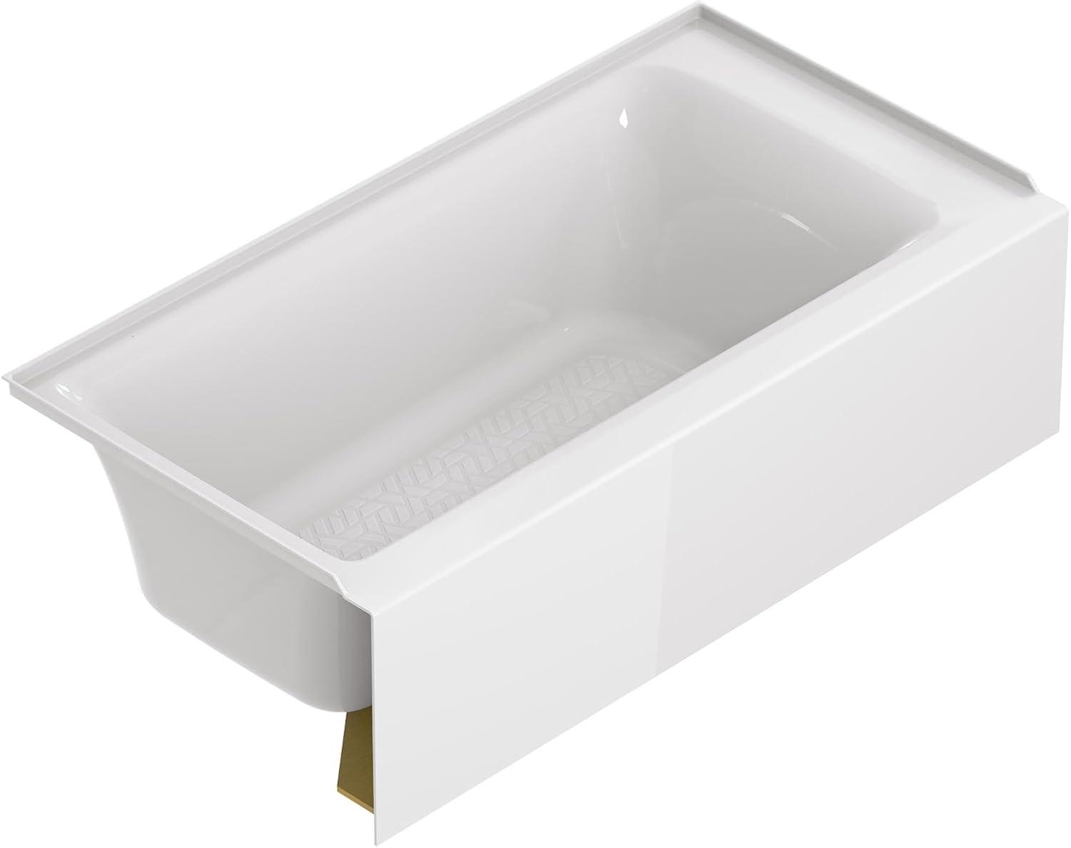 Aspirations 60'' x 32'' Soaking Vitreous China Bathtub