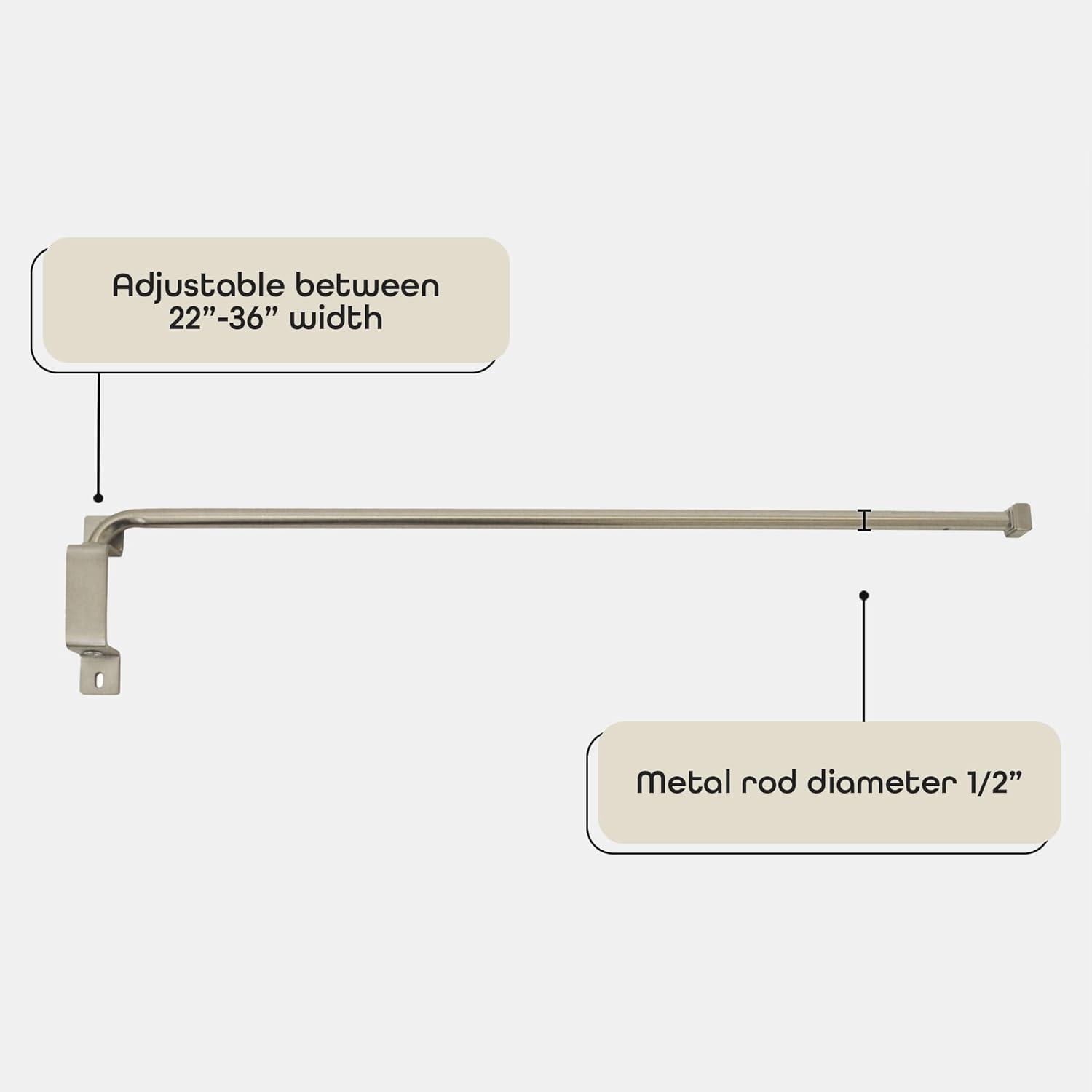 Innovative Swing Arm Rod, Brent, 20-36"