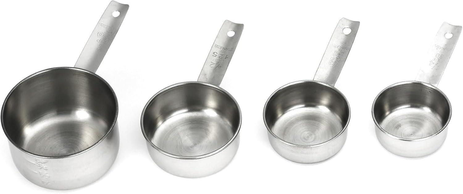 Heavy Duty Stainless Steel Measuring Cup Set