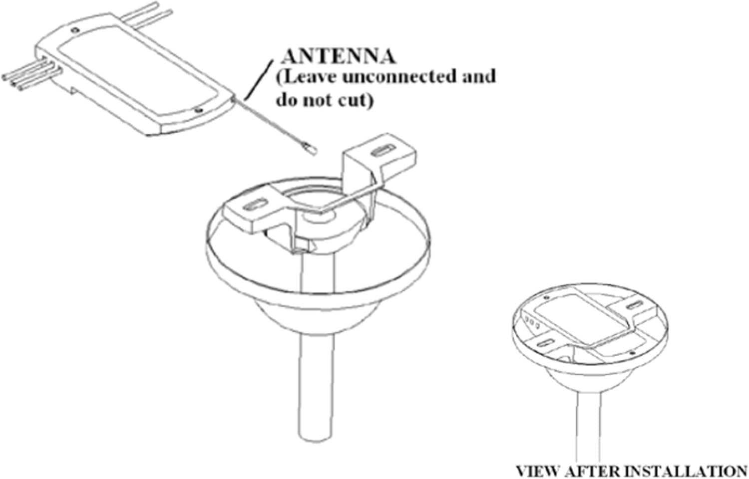 Design House 154286 Ceiling Fan Remote, Four Functions