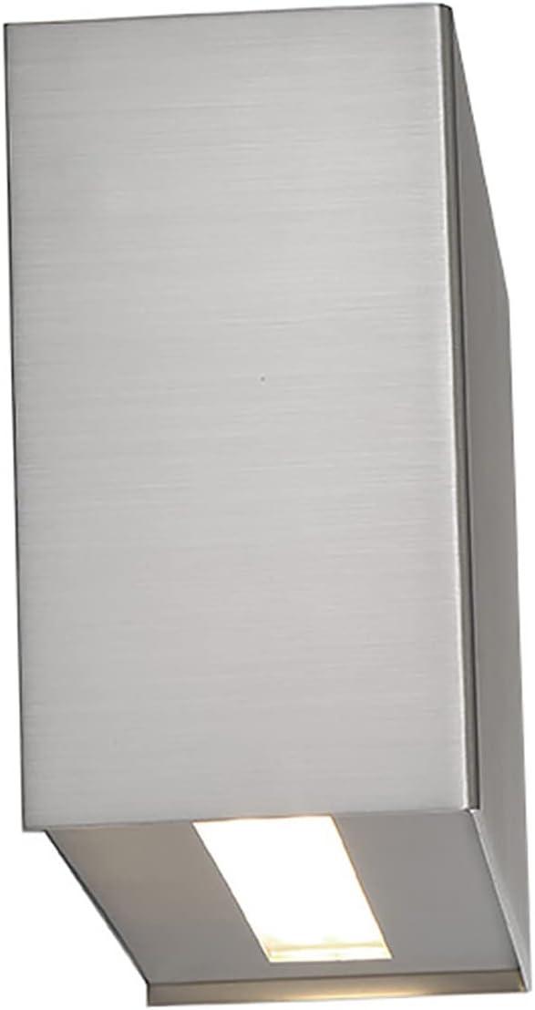 WAC Lighting Blok 1-Light LED 3000K Contemporary Aluminum Wall Sconce in Nickel
