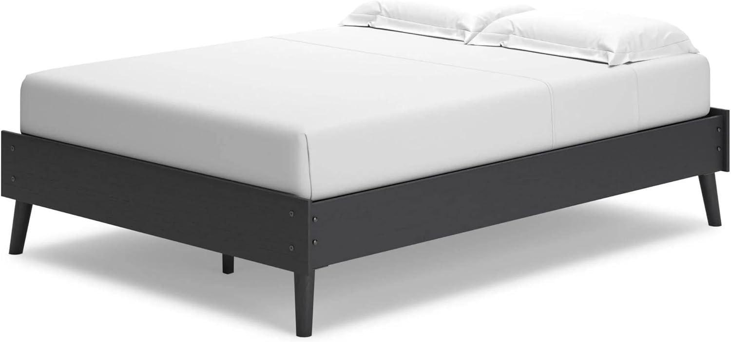 Charlang Platform Bed Black/Gray - Signature Design by Ashley