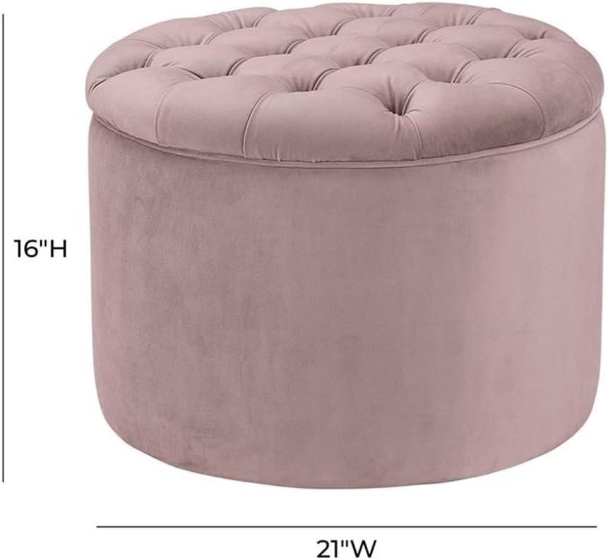 ASDRFYU Queen Velvet  Ottoman  Grey