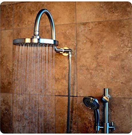 Polished Chrome Adjustable Wall Mounted Shower System