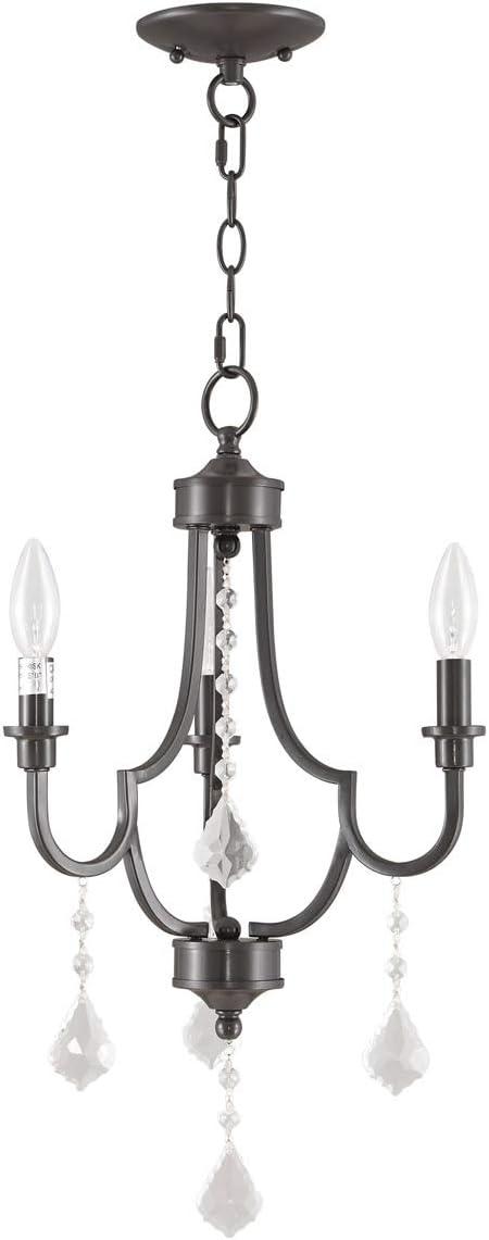 Livex Lighting Glendale 3 - Light Chandelier in  English Bronze