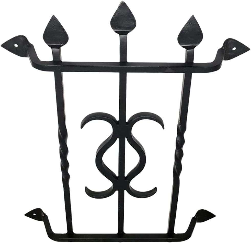 Prima Decorative Hardware Gate Speakeasy Grille Iron Scroll Design 103