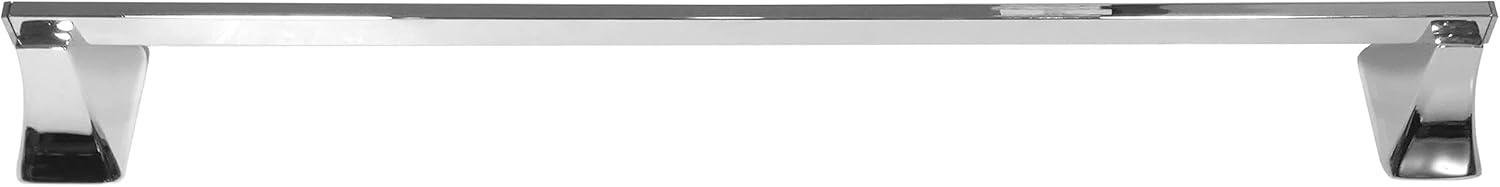 18-Inch Chrome Wall Mounted Towel Bar