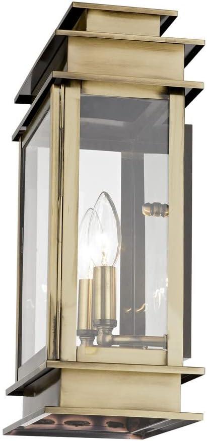 Livex Lighting Princeton 2 - Light Wall Light in  Black