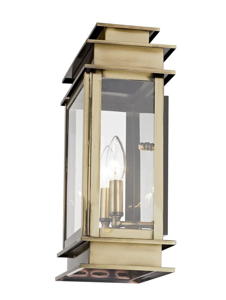 Livex Lighting Princeton 2 - Light Wall Light in  Black