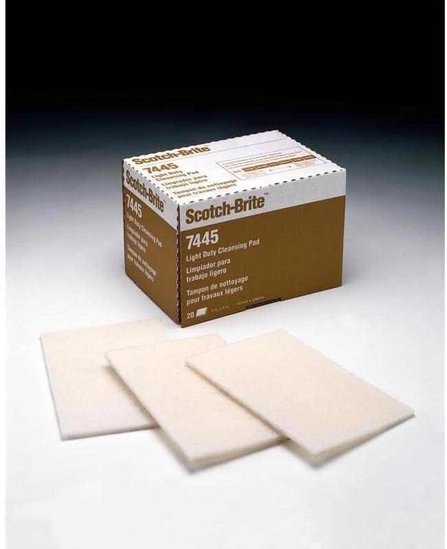 Scotch-Brite Professional Light Duty Cleansing Pads, Includes 3 Packs of 20 Pads/Pack, 60 Pads Total