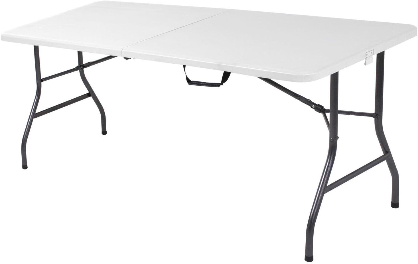 Cosco 14-678-WSP1 30 x 72 in. Center Folding Molded Folding Table