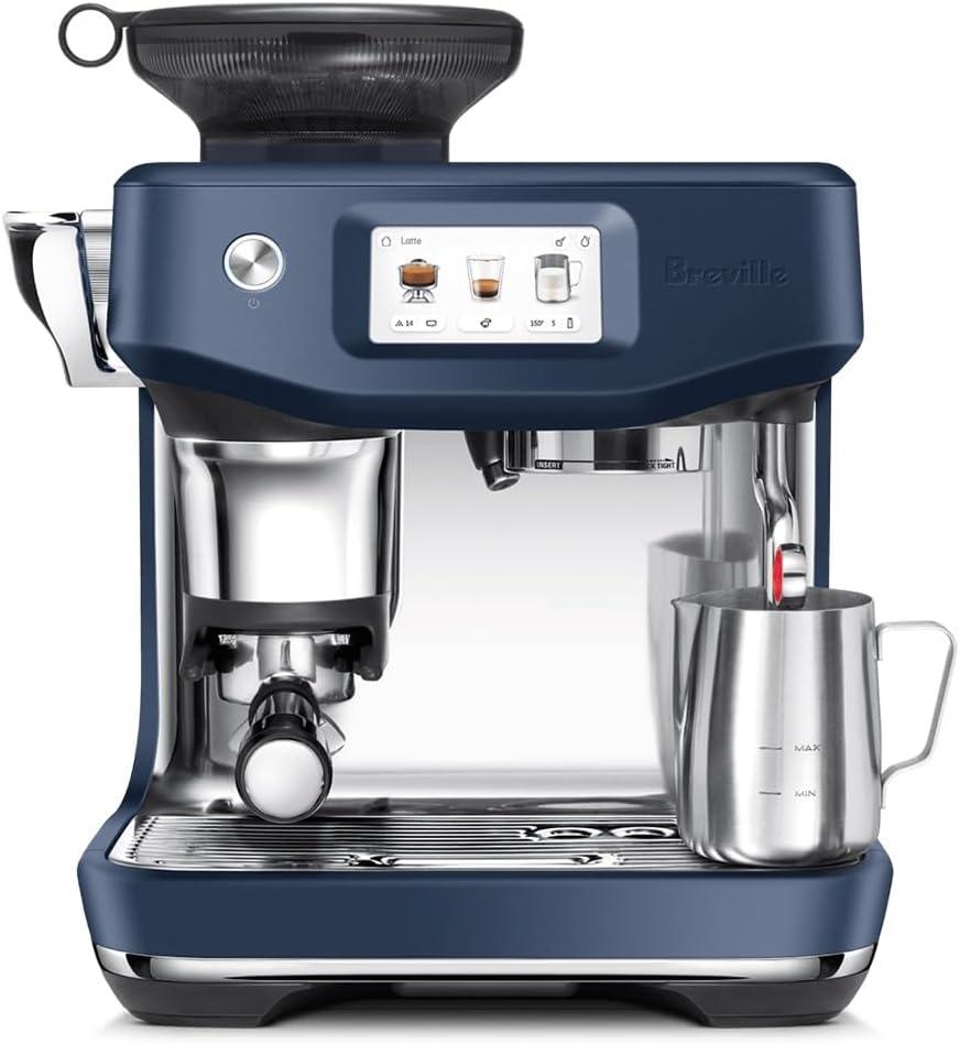 Breville ® Barista Touch ™ Impress Espresso Machine in Damson Blue